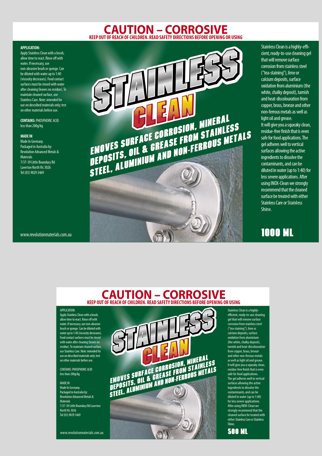 Packaging Design by Sofya Obozkurt for Revolution Materials | Design #7875754