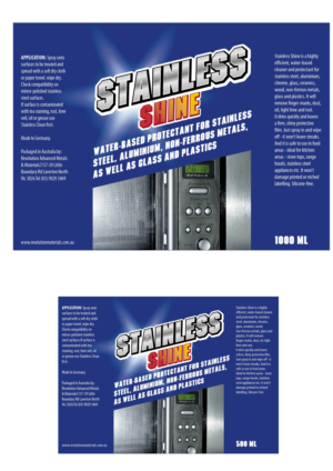 Stainless Clean, Care and Shine | Packaging Design by Sofya Obozkurt