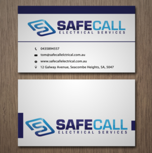 Business Card Design by Pixi Dust for safecall electrical services | Design: #7454824