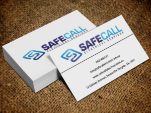 Business Card Design by Pixi Dust for safecall electrical services | Design: #7454825