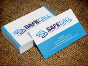 Business Card Design by Pixi Dust for safecall electrical services | Design: #7454829