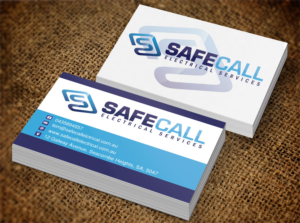 Business Card Design by Pixi Dust for safecall electrical services | Design: #7454835
