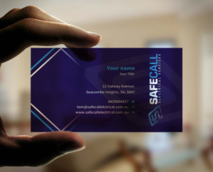 Business Card Design by INDIAN_Ashok for safecall electrical services | Design: #7463986