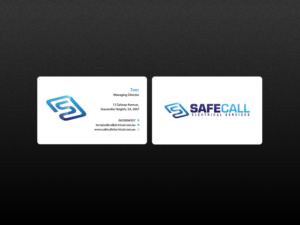 Business Card Design by Creations Box 2015 for safecall electrical services | Design: #7455821