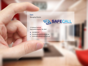 Business Card Design by Creations Box 2015 for safecall electrical services | Design: #7455822