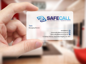 Business Card Design by Creations Box 2015 for safecall electrical services | Design: #7455825