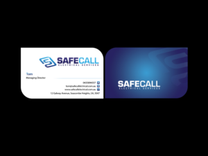 Business Card Design by Creations Box 2015 for safecall electrical services | Design: #7455830