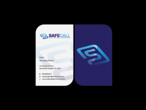 Business Card Design by Creations Box 2015 for safecall electrical services | Design: #7455831