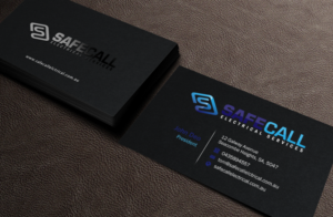 Business Card Design by Brand aid for safecall electrical services | Design: #7464490