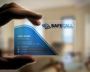 Business Card Design by chandrayaan.creative for safecall electrical services | Design: #7464044