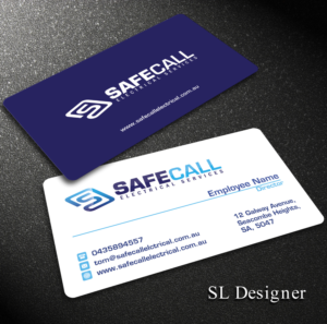 Business Card Design by SL Designer for safecall electrical services | Design: #7451208