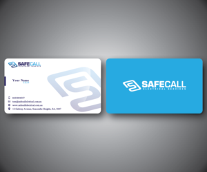 Business Card Design by dezignlab2015 for safecall electrical services | Design: #7464318
