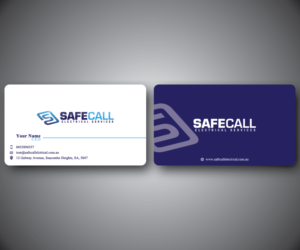Business Card Design by dezignlab2015 for safecall electrical services | Design: #7464319