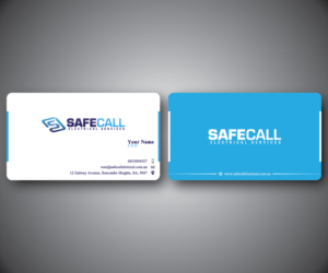 Business Card Design by dezignlab2015 for safecall electrical services | Design: #7464320