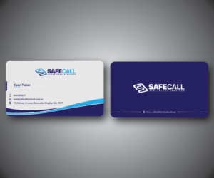 Business Card Design by dezignlab2015 for safecall electrical services | Design: #7464325