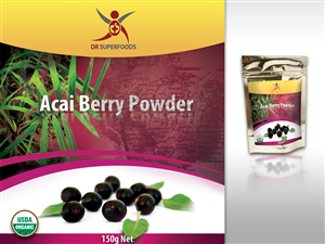 Front label design for health food product | Design de Brochure par MNM