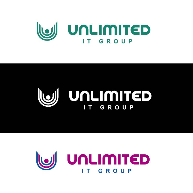 Logo Design by WhiteBricks for UN IT Group | Design #1876759