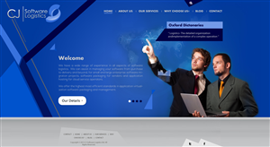 Diseño Web por AVROM para CJ Software Logistics | Diseño: #1899503