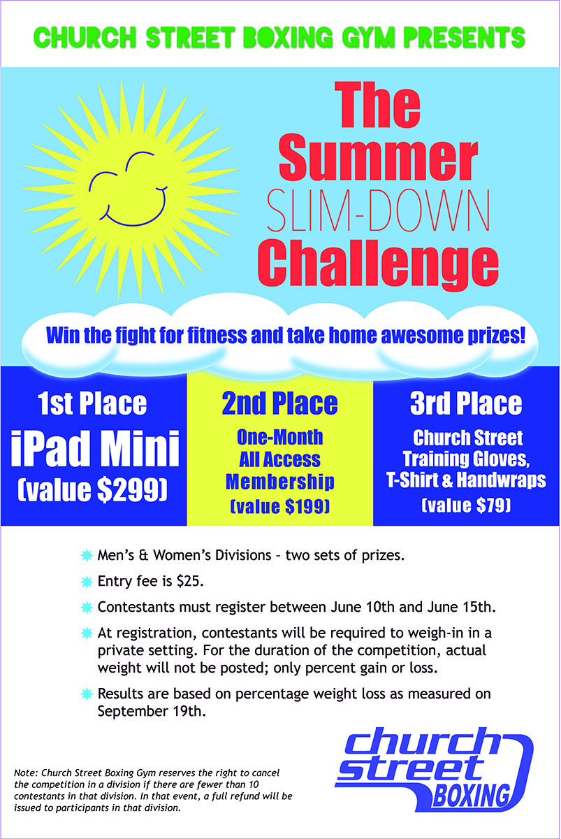 Print Design by Elle I Design for Heavy Hands Inc., d/b/a Church Street Boxing Gym | Design #1927076