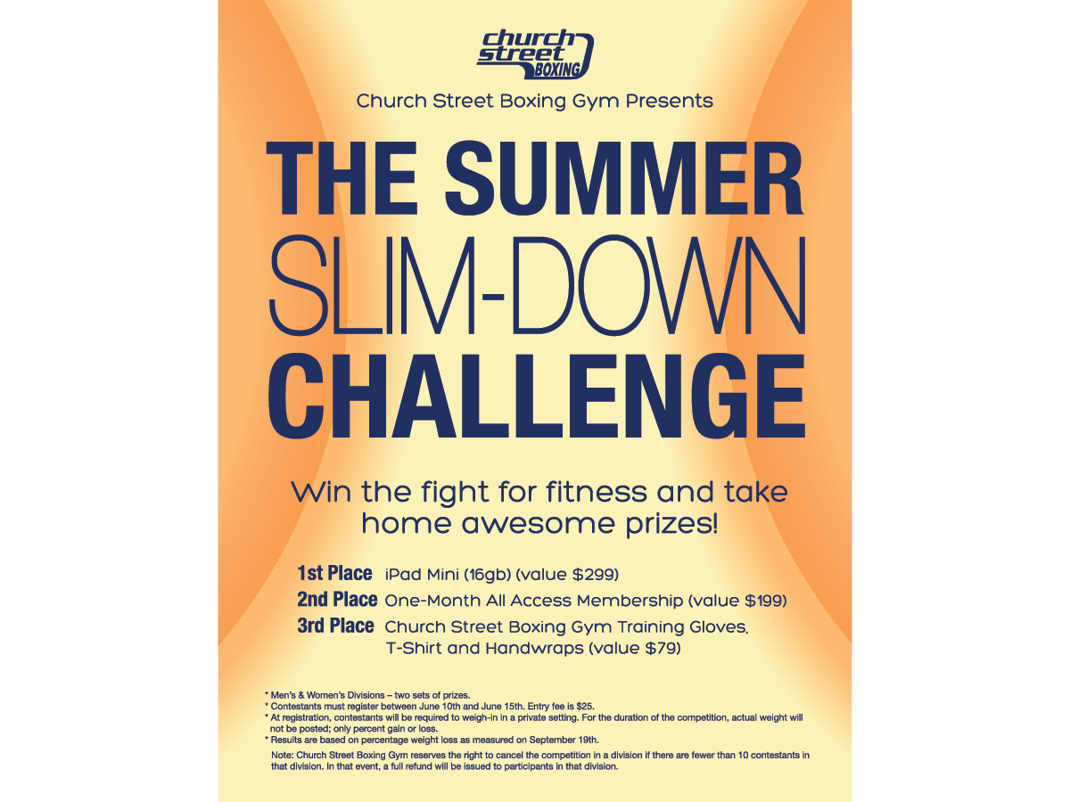 Print Design by Coleen Designs for Heavy Hands Inc., d/b/a Church Street Boxing Gym | Design #1918557