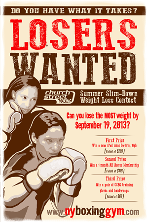 Print Design by brenriddle.com for Heavy Hands Inc., d/b/a Church Street Boxing Gym | Design: #1880631