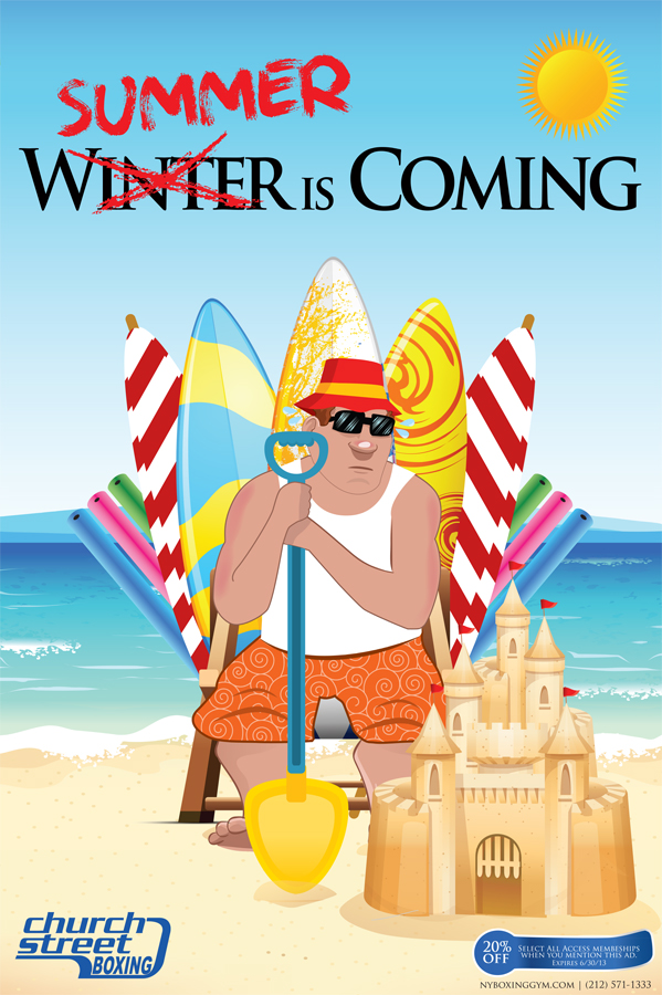 Poster Design by Cipher for Heavy Hands Inc., d/b/a Church Street Boxing Gym | Design #1912508