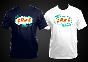 T-Shirt-Design von D'Mono für WakeUp, dba WakeUpTees | Design: #1912063