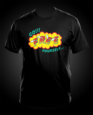 T-Shirt-Design von D'Mono für WakeUp, dba WakeUpTees | Design: #1922868