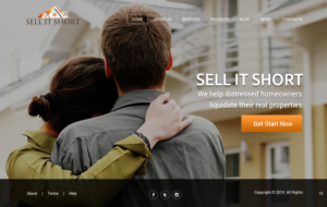 Web Design by pb for Sell It Short | Design: #7502990