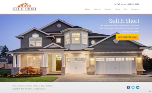 Web Design by pb for Sell It Short | Design: #7523995