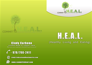 Brochure Design by Akaram Advertising for Commit to H.E.A.L. | Design: #1912706