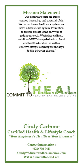 Brochure Design by Lrj23 for Commit to H.E.A.L. | Design: #1894310