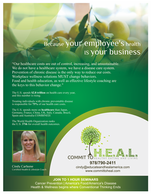 Brochure Design by barinix for Commit to H.E.A.L. | Design: #1916022