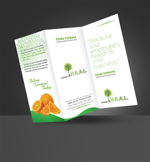 Brochure Design by jgeoinbox for Commit to H.E.A.L. | Design: #1905653