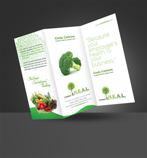 Brochure Design by jgeoinbox for Commit to H.E.A.L. | Design: #1911842