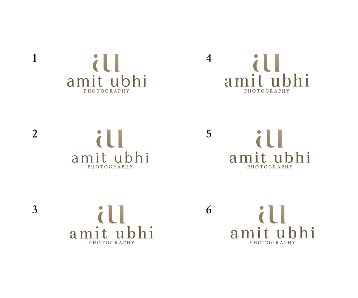 Design de Logo par Vetroff pour Amit Ubhi Photography | Design #7867287