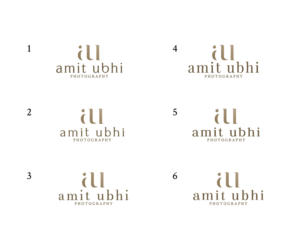 Logo Design by Vetroff for Amit Ubhi Photography | Design: #7867287