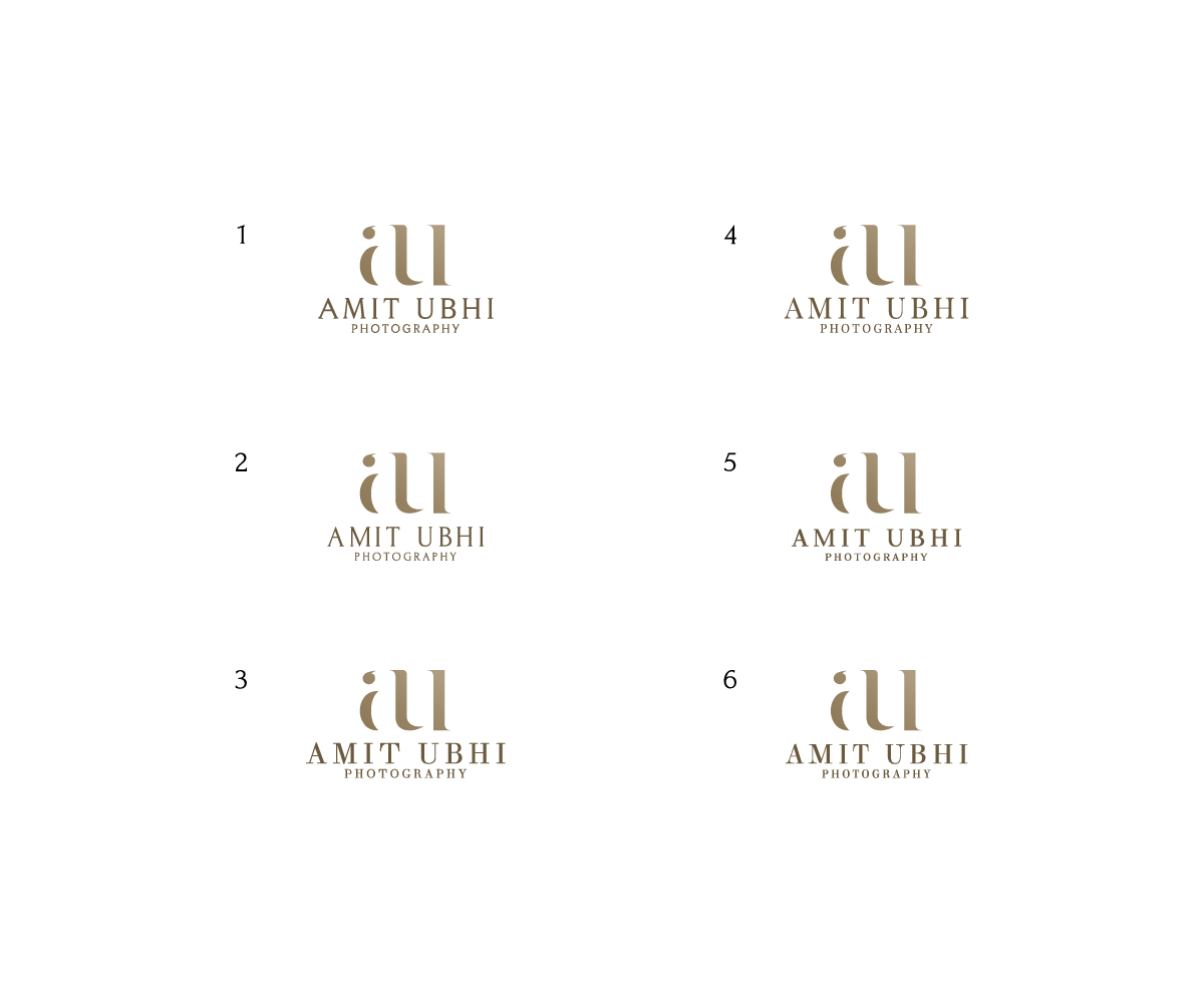Diseño de Logo por Vetroff para Amit Ubhi Photography | Diseño #7869973