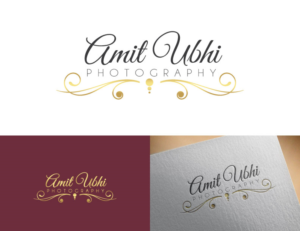 Diseño de Logo por Marija Todorovska para Amit Ubhi Photography | Diseño: #7607696