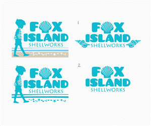 Logo-Design von AD-X für Fox Island Shellworks | Design: #1895272