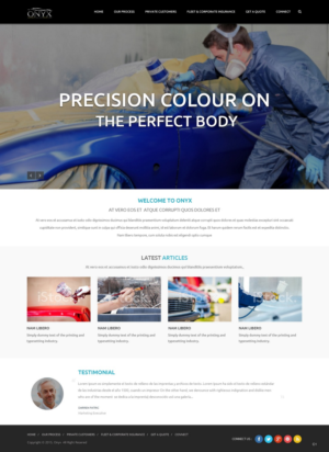 Web-Design von pb für ONYX | Design: #7492235