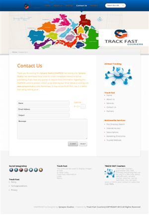 WordPress-Design von Rock'n'Roller für track fast  | Design: #1888052
