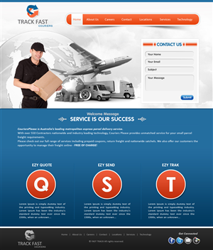 Diseño Wordpress por webxvision para track fast  | Diseño #1883705