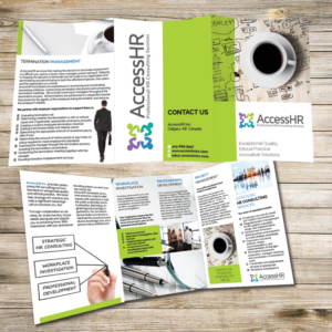 Clean, modern professional brochure - trifold | Diseño de Flyer por Masha K