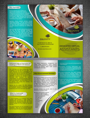Virtual assistant business needs brochure design | Brochure Design by rug