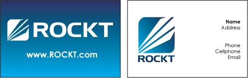 Business Card Design by JPDesign for Rockt | Design #1892138