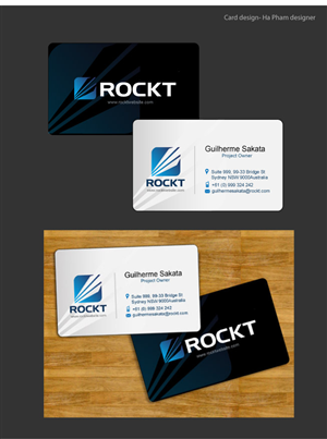 Visitenkarten-Design von Hana für Rockt | Design: #1908977
