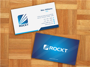 Business Card Design by ChizZech for Rockt | Design: #1909879