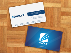 Business Card Design by ChizZech for Rockt | Design: #1909885