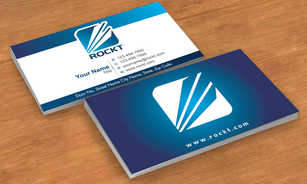 Business Card Design by Sbss for Rockt | Design #1914309